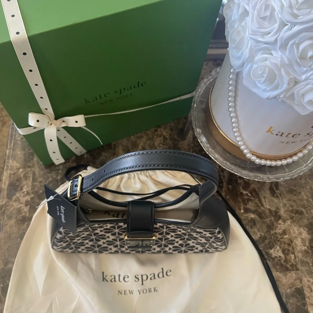 Kate Spade Spade Flower Jacquard Nouveau Small Shoulder Bag